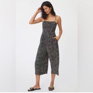 Hutch Black and White Spaghetti Strap Jumpsuit